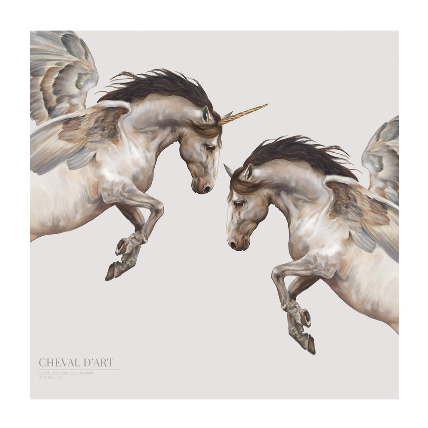 wall-art-print-canvas-poster-framed-Cheval , By Gabriella Roberg-1