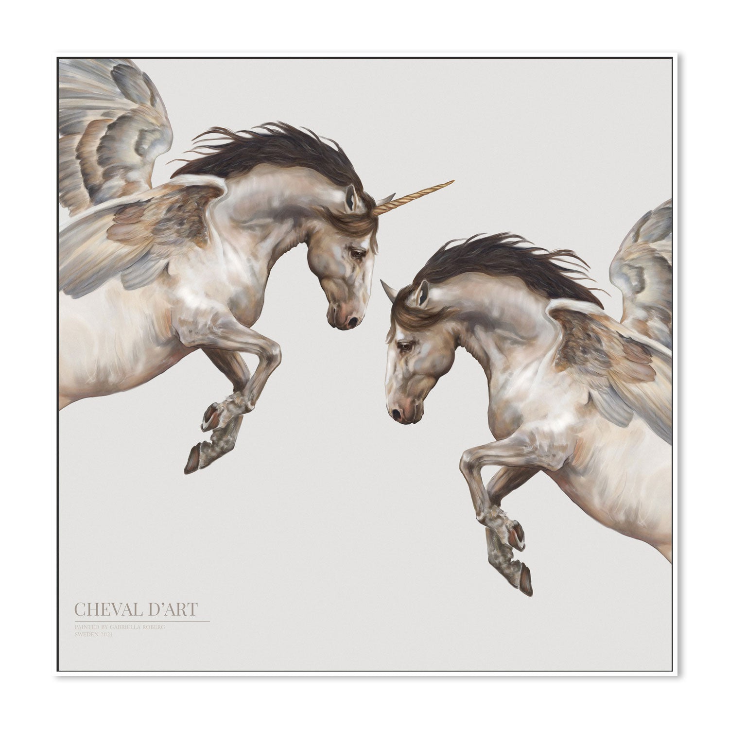 wall-art-print-canvas-poster-framed-Cheval , By Gabriella Roberg-5