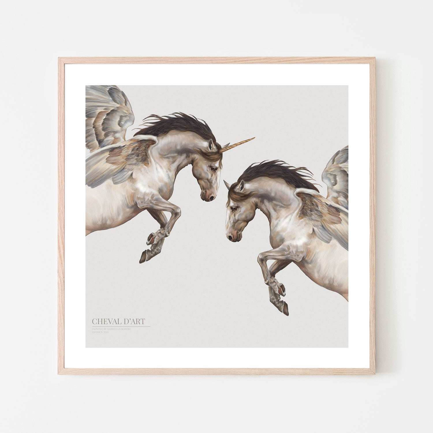 wall-art-print-canvas-poster-framed-Cheval , By Gabriella Roberg-6