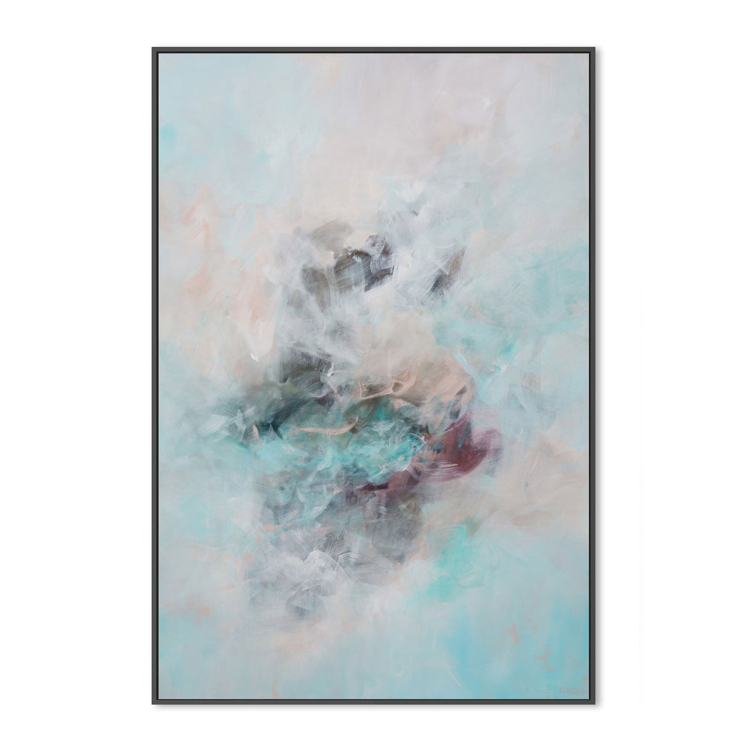 wall-art-print-canvas-poster-framed-Chilled by the Ocean Wind , By Françoise Wattré-3