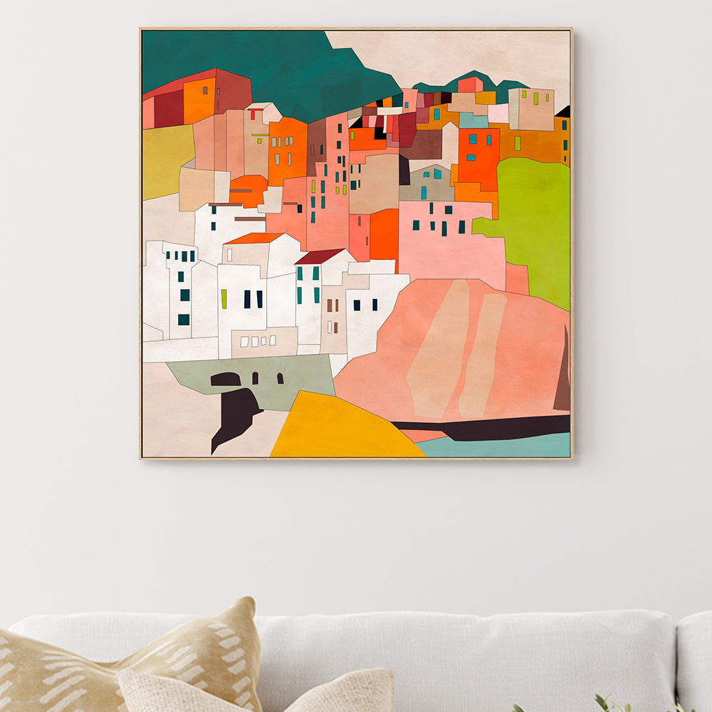 wall-art-print-canvas-poster-framed-Cinque Terre , By Ana Rut Bre-2