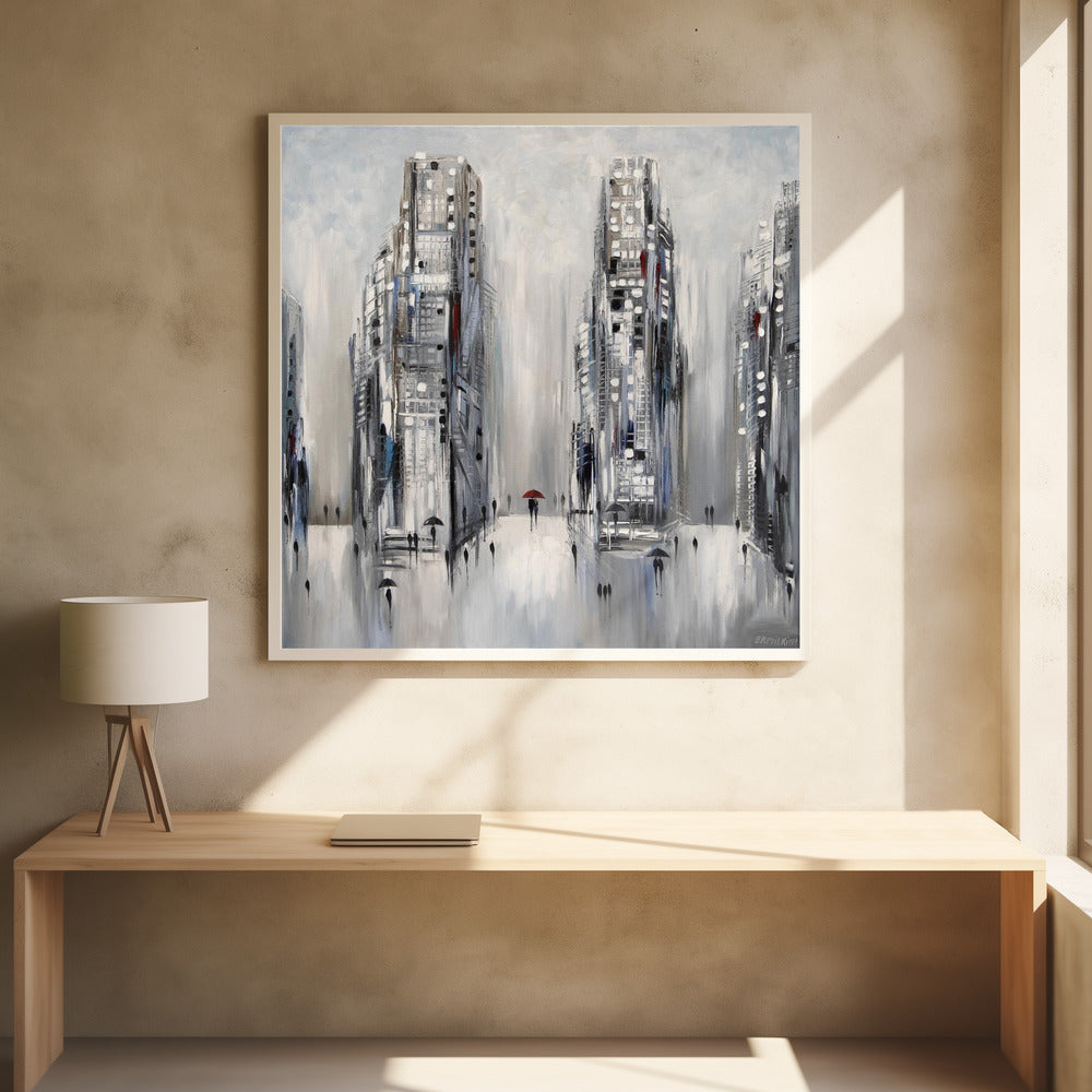 wall-art-print-canvas-poster-framed-City , By Ekaterina Ermilkina-3