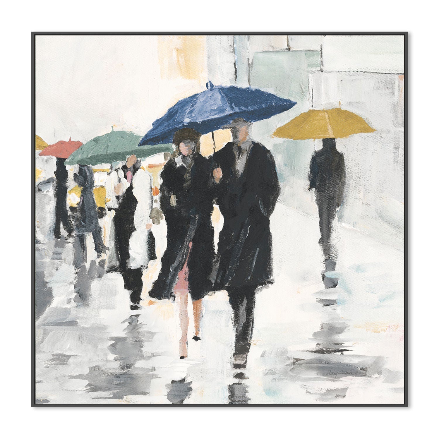 wall-art-print-canvas-poster-framed-City Of Rain , By Avery Tilmon-GIOIA-WALL-ART