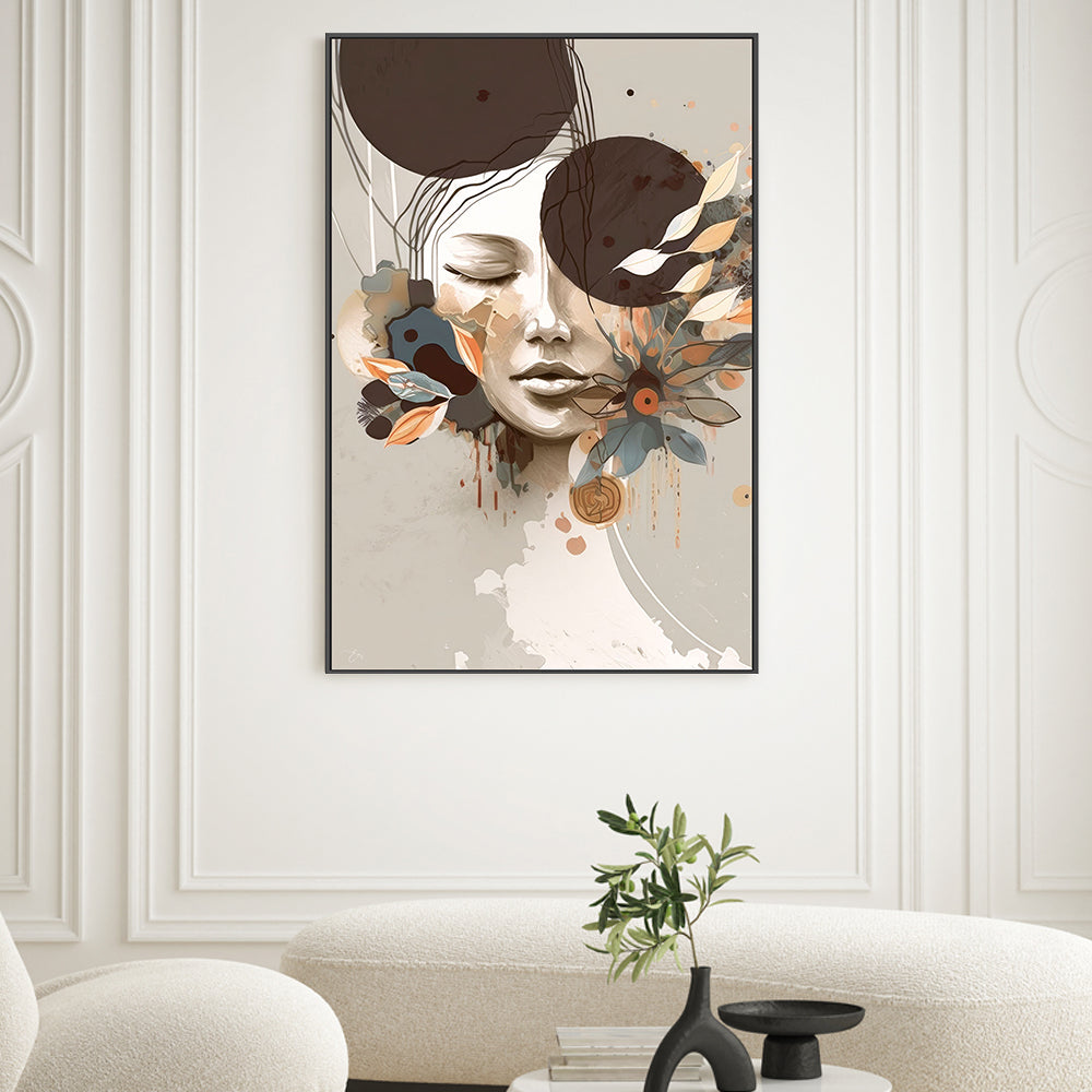 wall-art-print-canvas-poster-framed-Clara, Style A , By Bella Eve-2