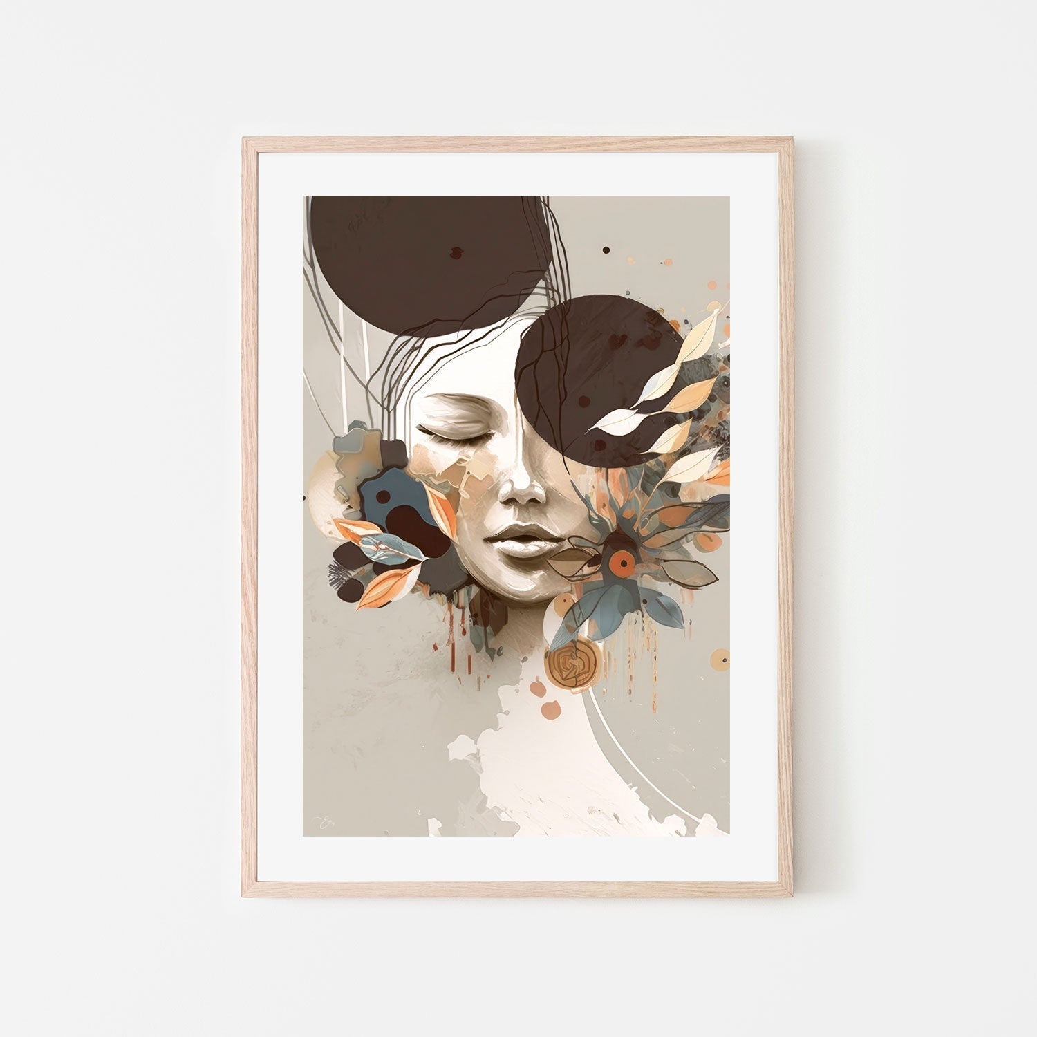 wall-art-print-canvas-poster-framed-Clara, Style A , By Bella Eve-6