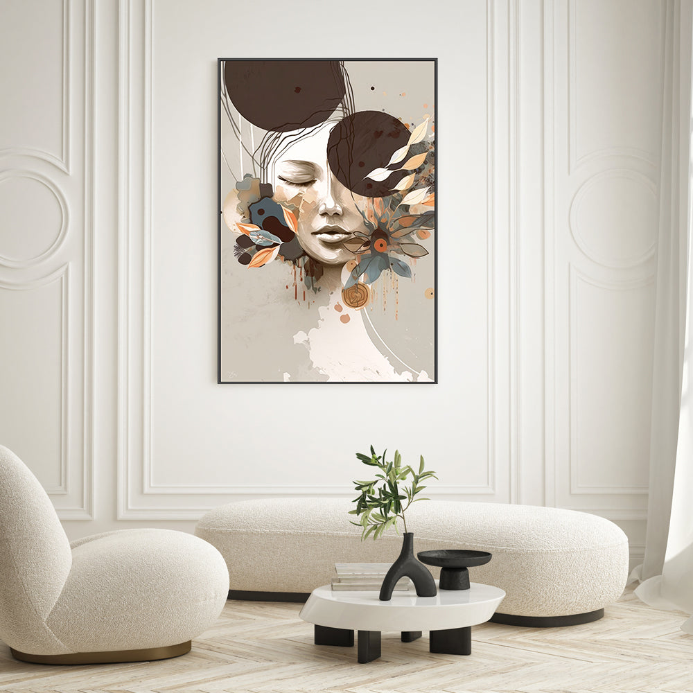 wall-art-print-canvas-poster-framed-Clara, Style A , By Bella Eve-7