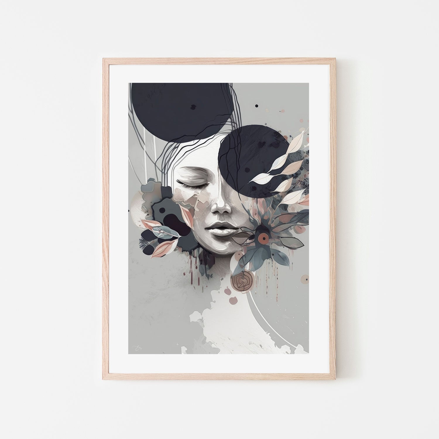 wall-art-print-canvas-poster-framed-Clara, Style B, By Bella Eve , By Art Pulse-6