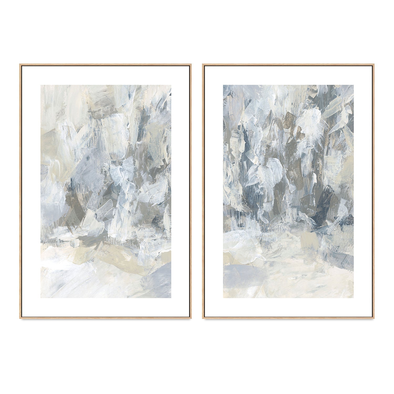 wall-art-print-canvas-poster-framed-Climb Every Mountain, Style B & C, Set of 2-by-Emily Wood-Gioia Wall Art