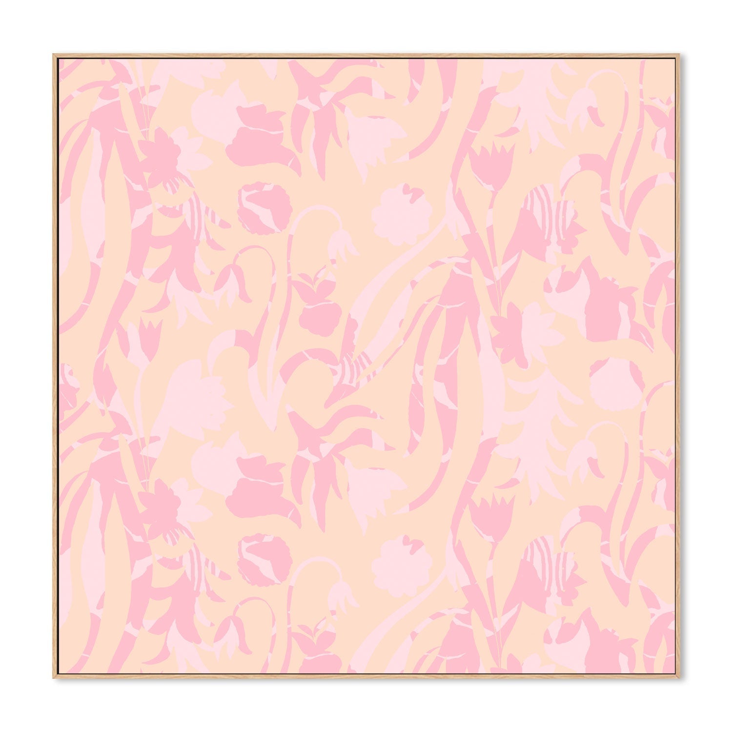 wall-art-print-canvas-poster-framed-Climbing Florals , By Hope Bainbridge-4