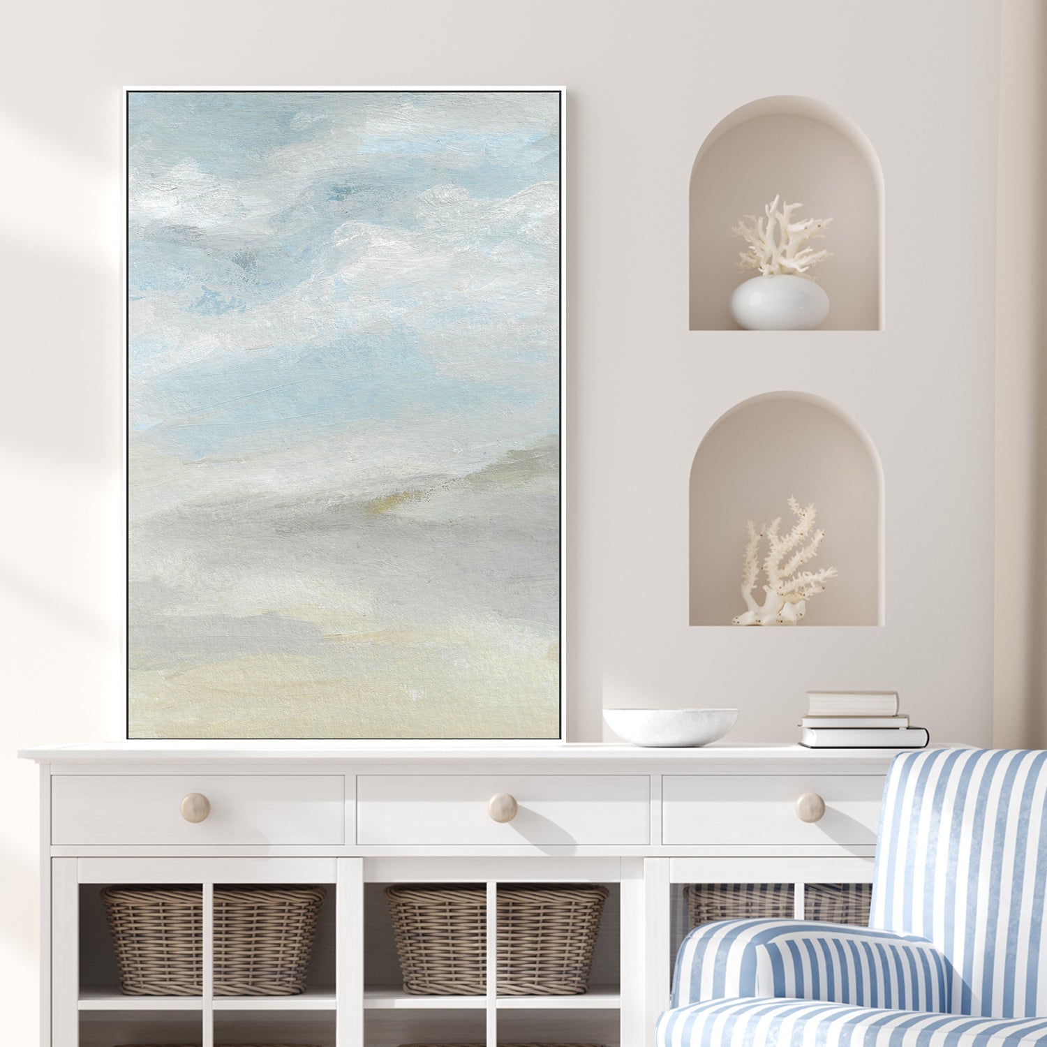 wall-art-print-canvas-poster-framed-Cloudy Sky , By Josephine Wianto-GIOIA-WALL-ART