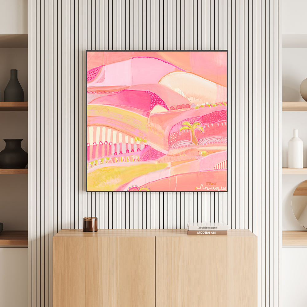 wall-art-print-canvas-poster-framed-Club Tropicana , By Belinda Stone-GIOIA-WALL-ART