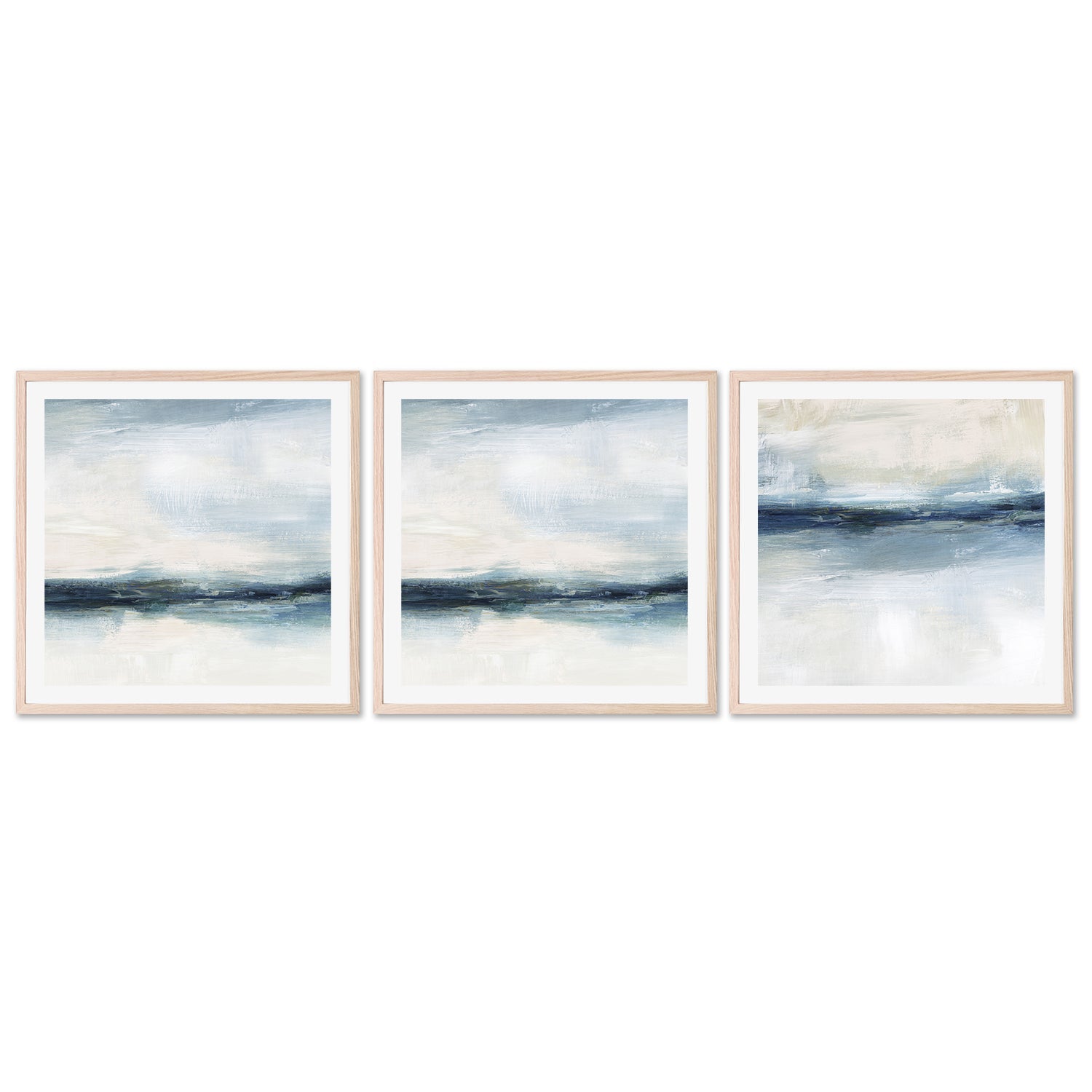 wall-art-print-canvas-poster-framed-Coastal Air, Style A, B & C, Set Of 3 , By Nina Blue-6