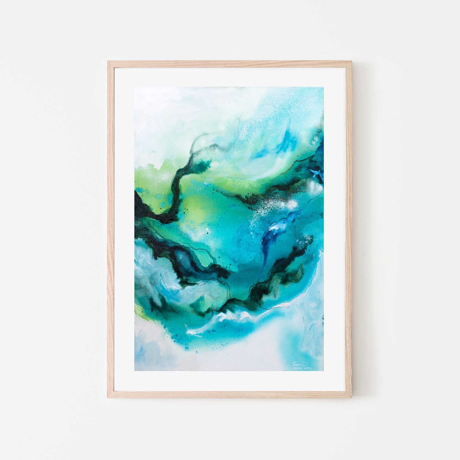 wall-art-print-canvas-poster-framed-Coastal Symphony , By Teagan Watts-6