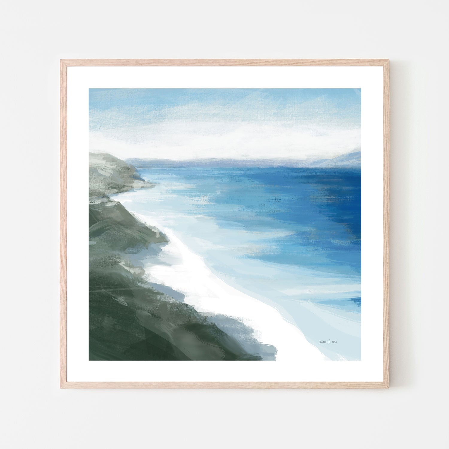 wall-art-print-canvas-poster-framed-Coastline , By Danhui Nai-6