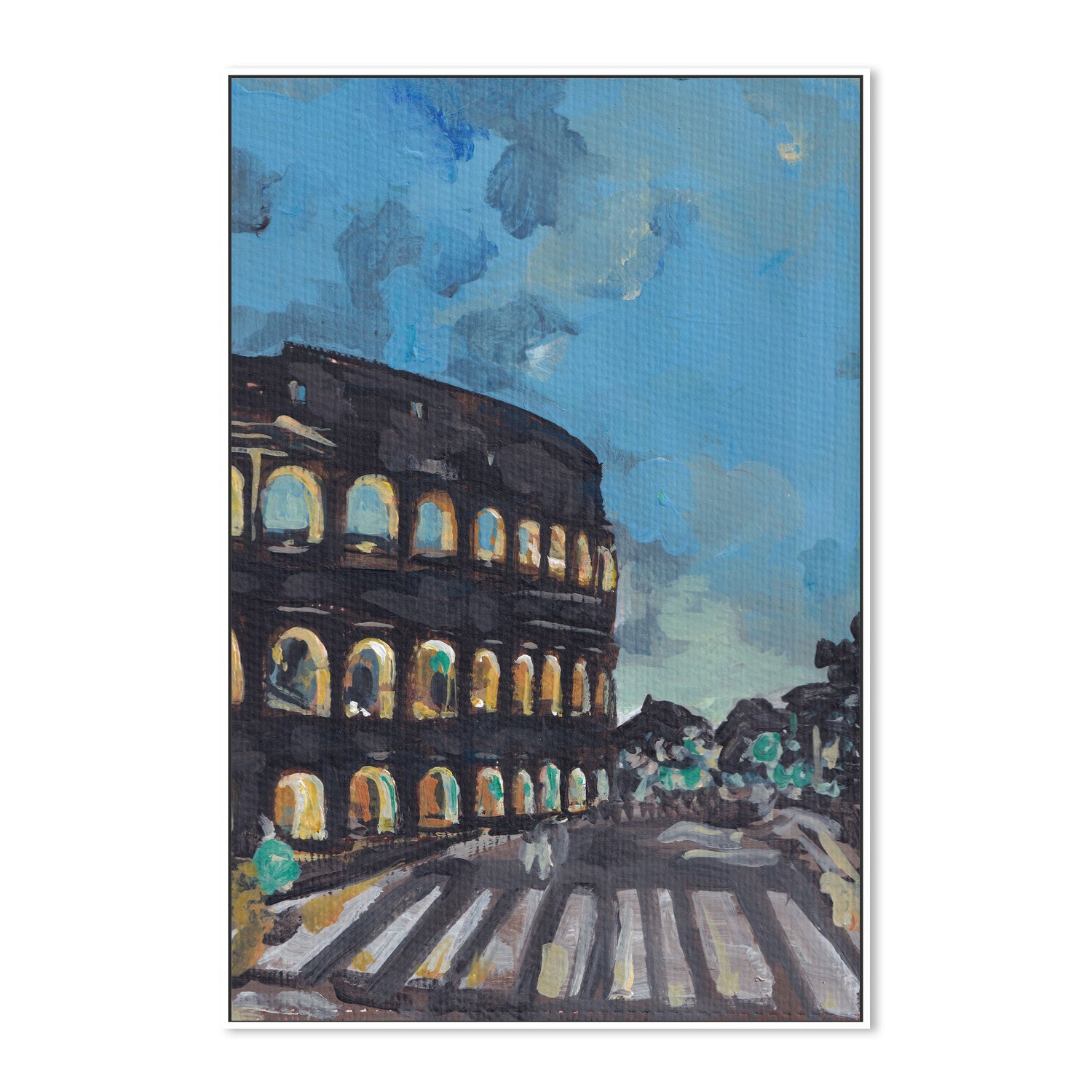 wall-art-print-canvas-poster-framed-Colosseum , By Alice Kwan-4