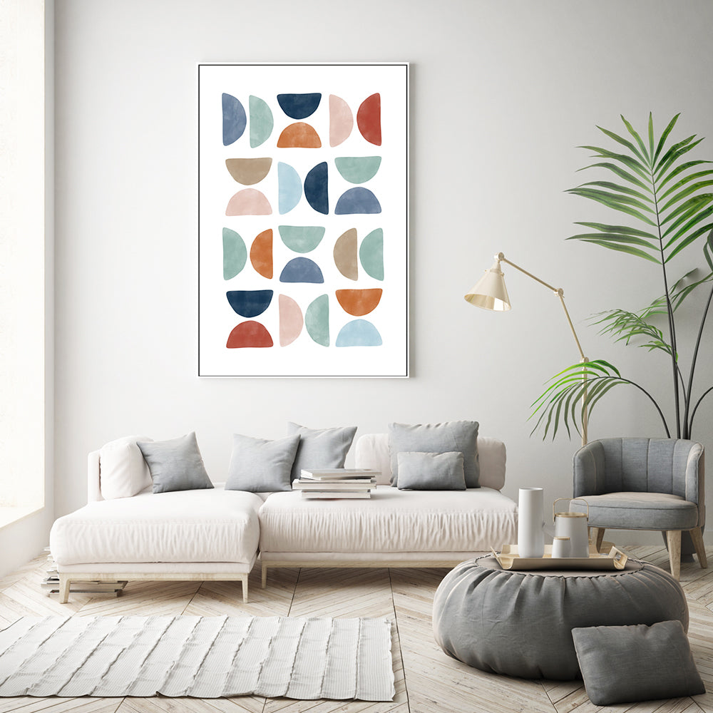 wall-art-print-canvas-poster-framed-Colour Collage , By Elena Ristova-GIOIA-WALL-ART