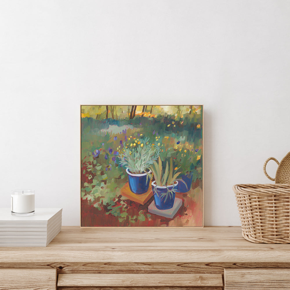 wall-art-print-canvas-poster-framed-Colour Of The Garden , By Libby Anderson-GIOIA-WALL-ART