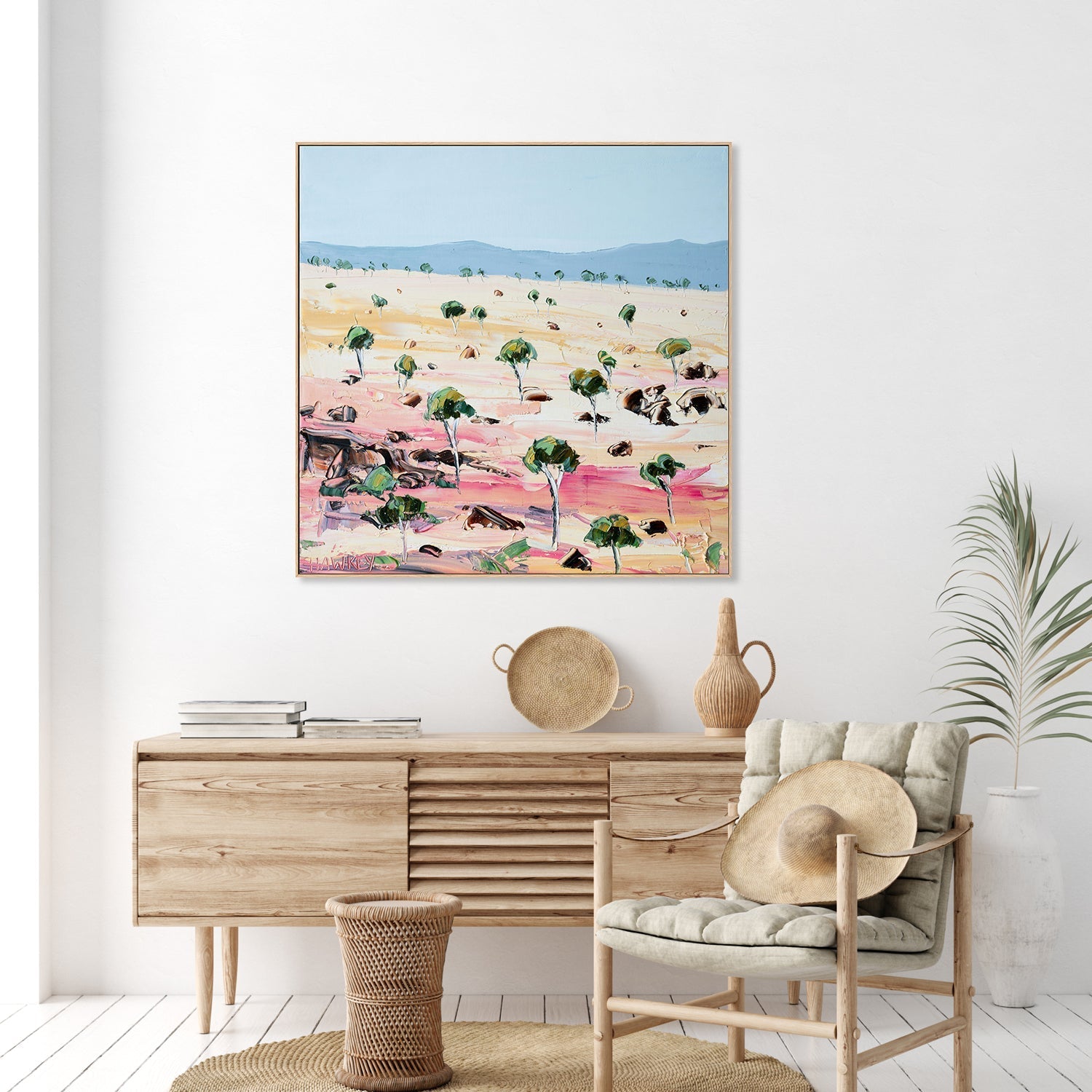 wall-art-print-canvas-poster-framed-Coloured Land , By Angela Hawkey-2