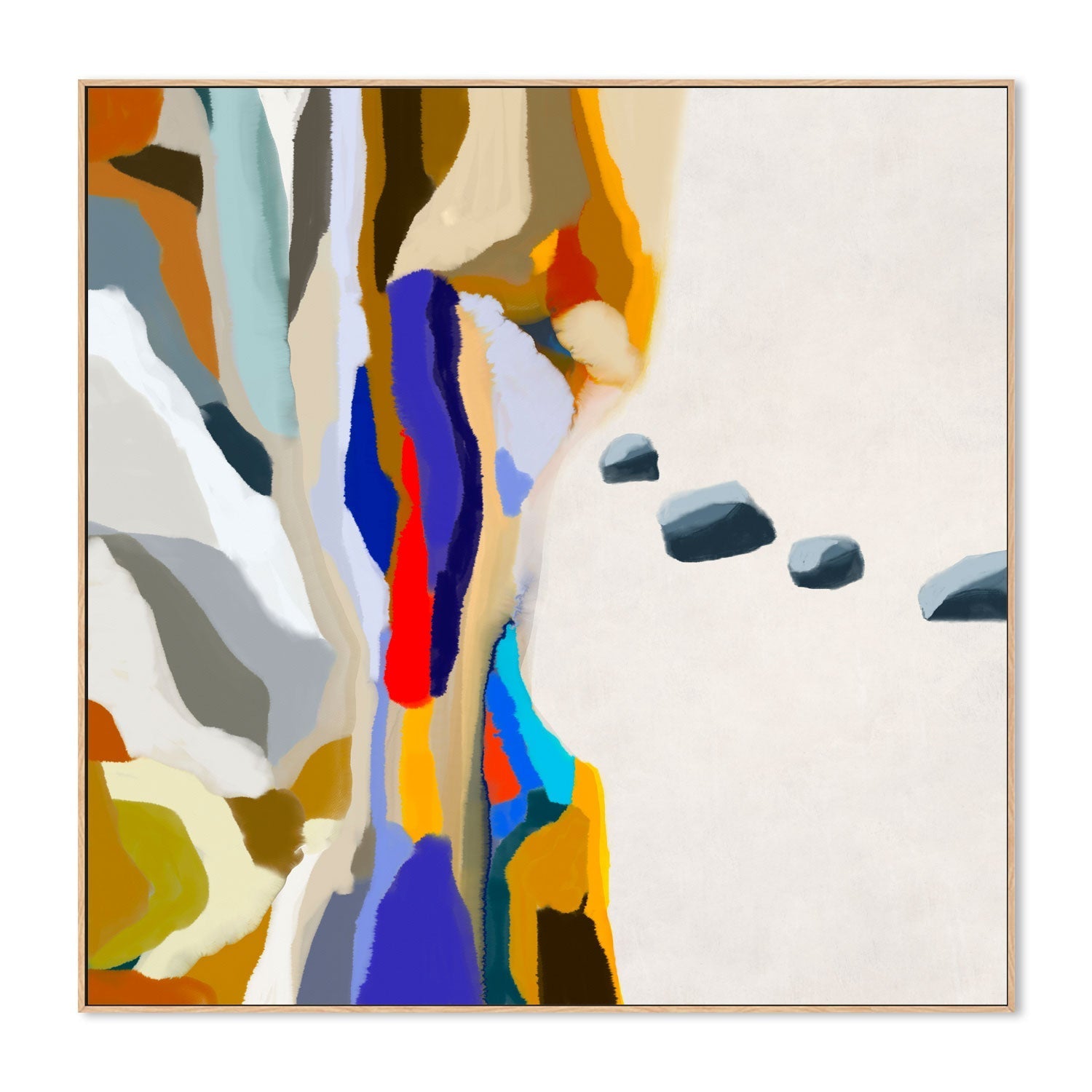 wall-art-print-canvas-poster-framed-Colours and Shapes , By Roberto Moro Art-4