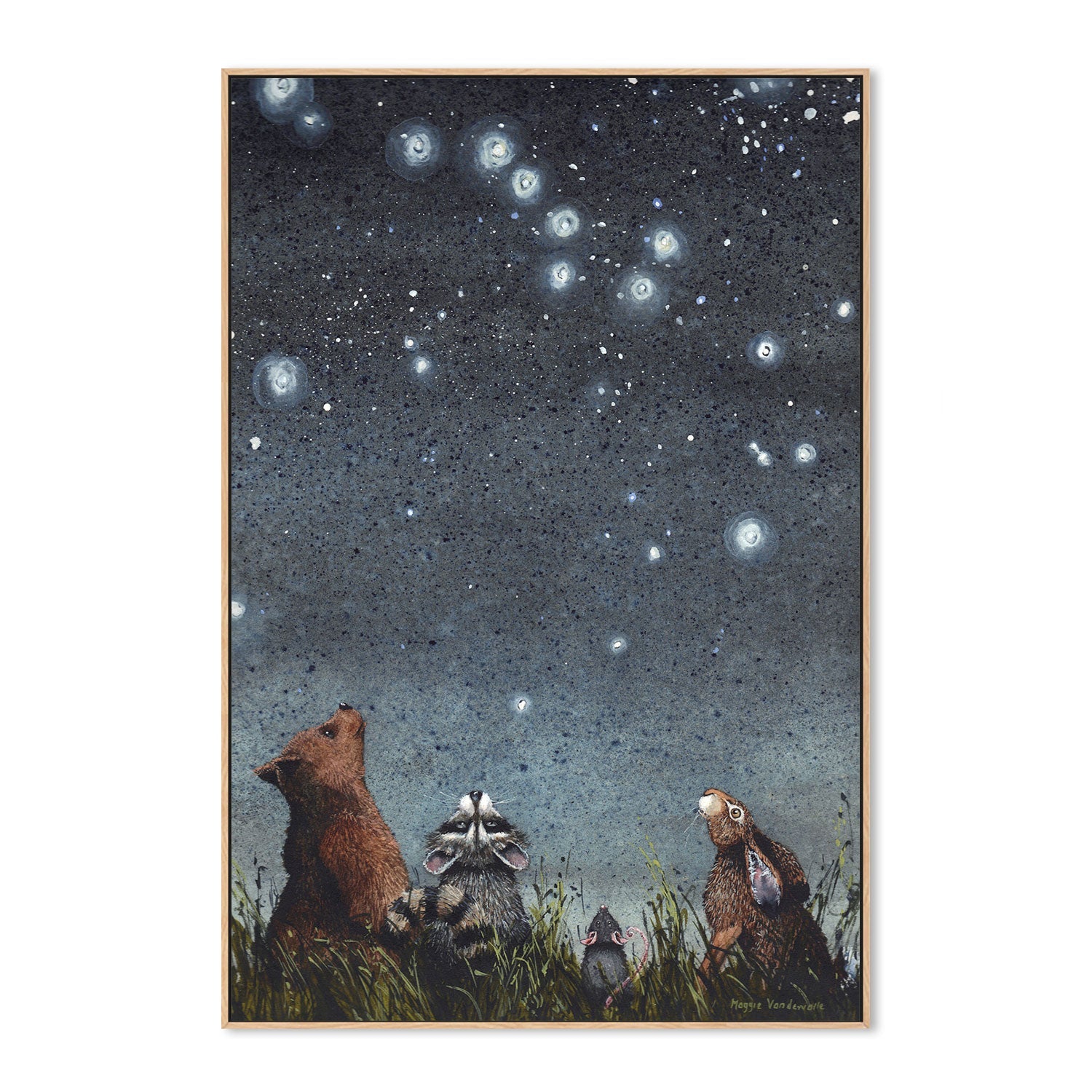 wall-art-print-canvas-poster-framed-Constellations , By Maggie Vandewalle-GIOIA-WALL-ART