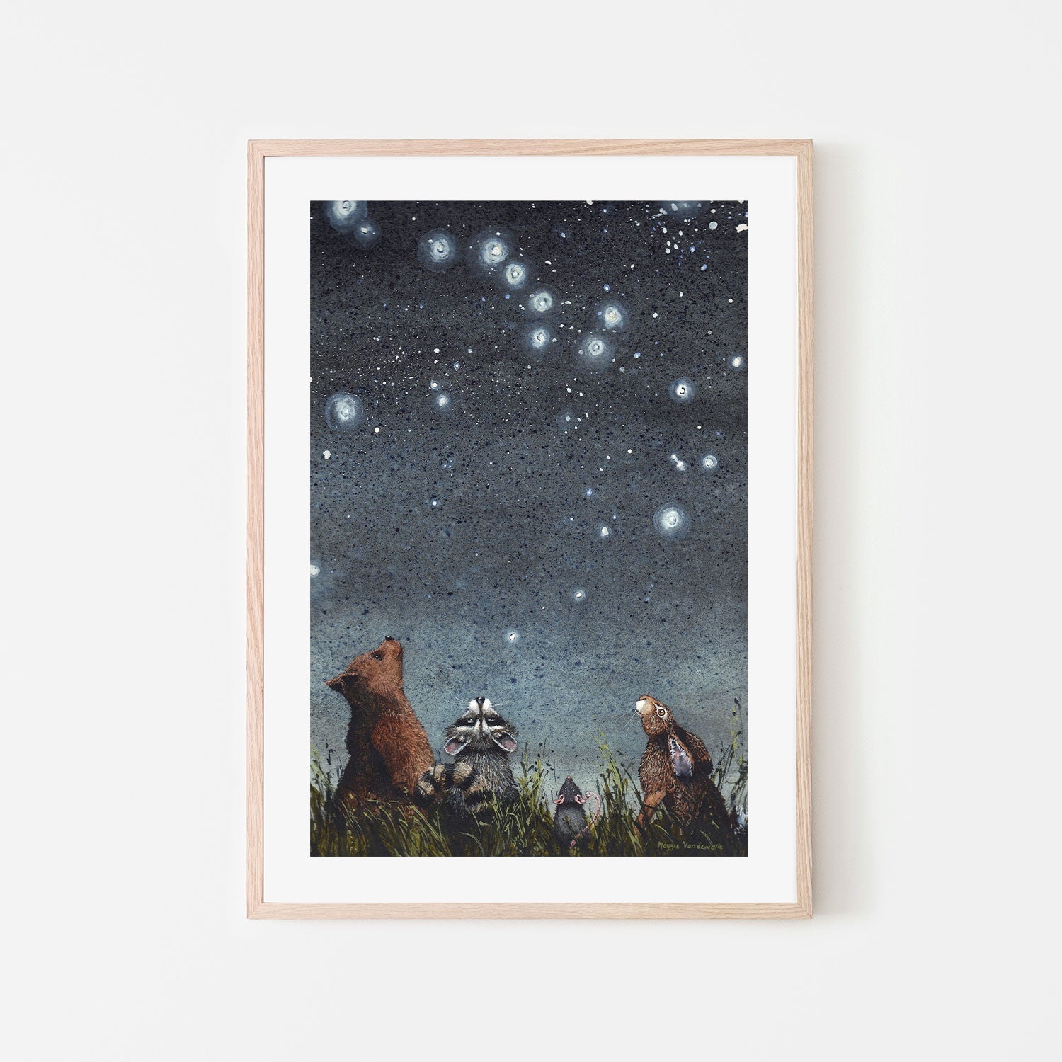 wall-art-print-canvas-poster-framed-Constellations , By Maggie Vandewalle-GIOIA-WALL-ART