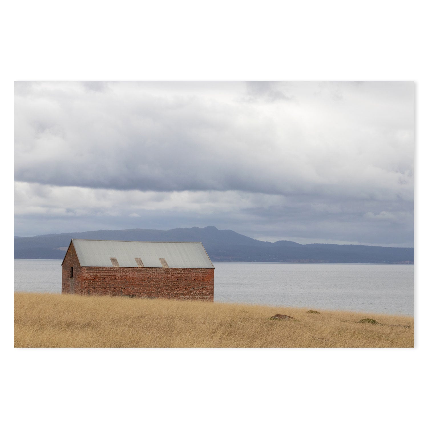 wall-art-print-canvas-poster-framed-Convict Barn, Maria Island, Tasmania-GIOIA-WALL-ART