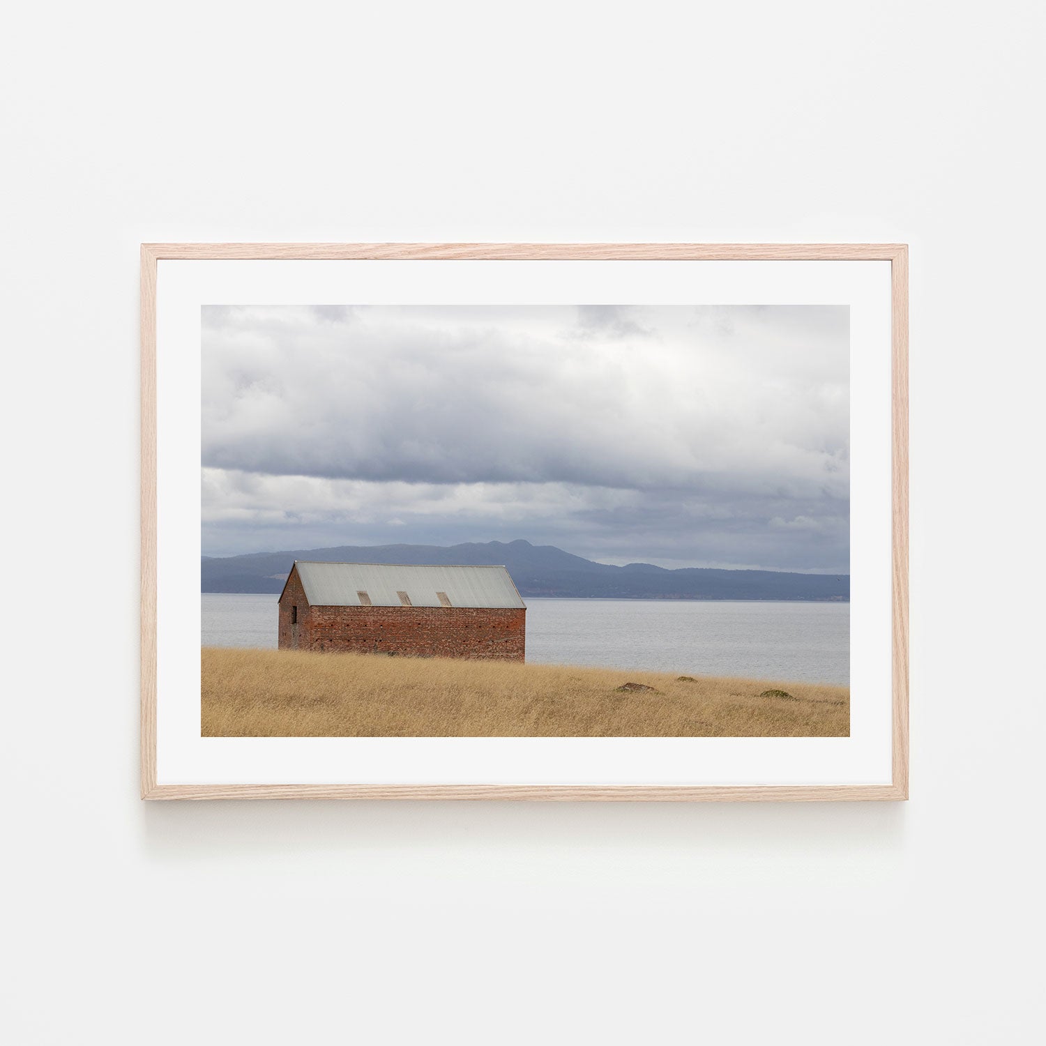 wall-art-print-canvas-poster-framed-Convict Barn, Maria Island, Tasmania-GIOIA-WALL-ART