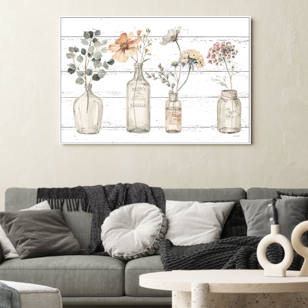 wall-art-print-canvas-poster-framed-Country Florals , By Lisa Audit-GIOIA-WALL-ART