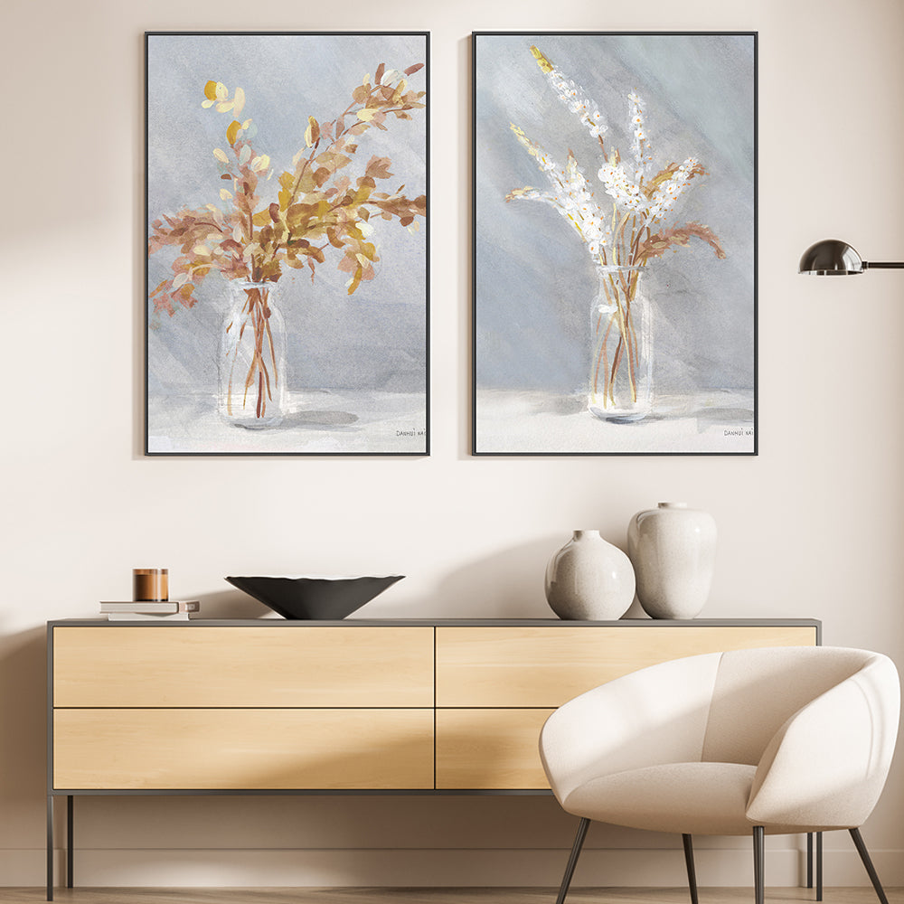 wall-art-print-canvas-poster-framed-Country Fresh Autumn, Style A & B, Set Of 2 , By Danhui Nai-2