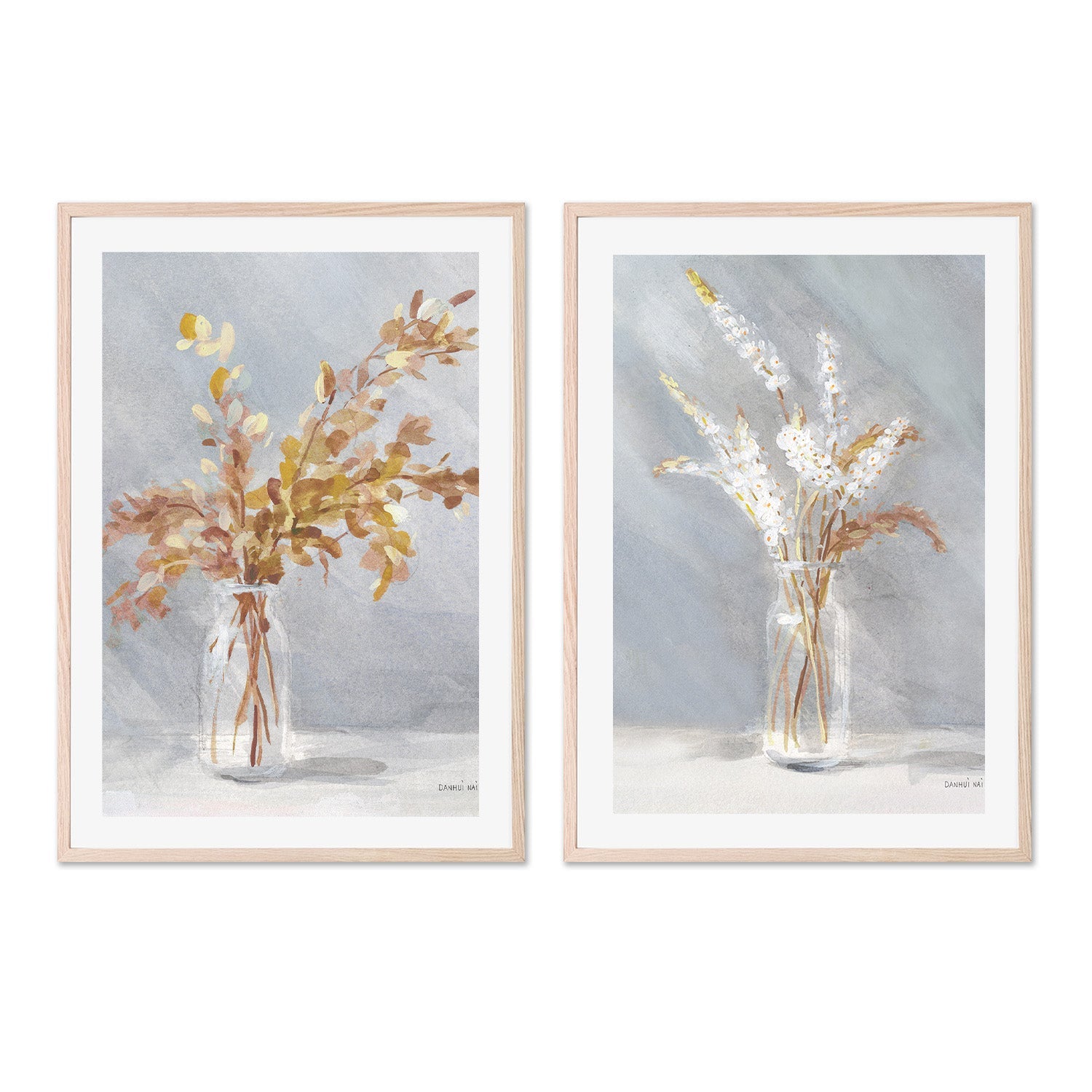 wall-art-print-canvas-poster-framed-Country Fresh Autumn, Style A & B, Set Of 2 , By Danhui Nai-6