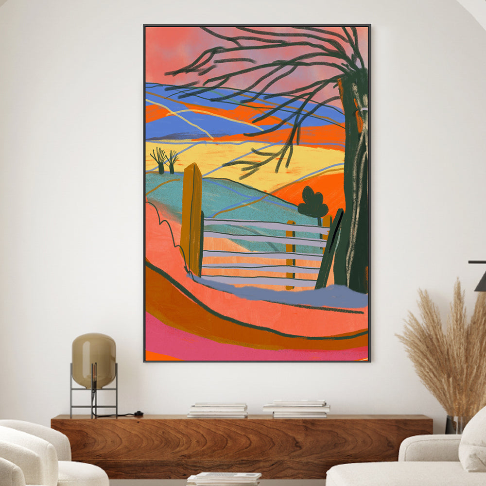 wall-art-print-canvas-poster-framed-Countryside , By Gigi Rosado-GIOIA-WALL-ART