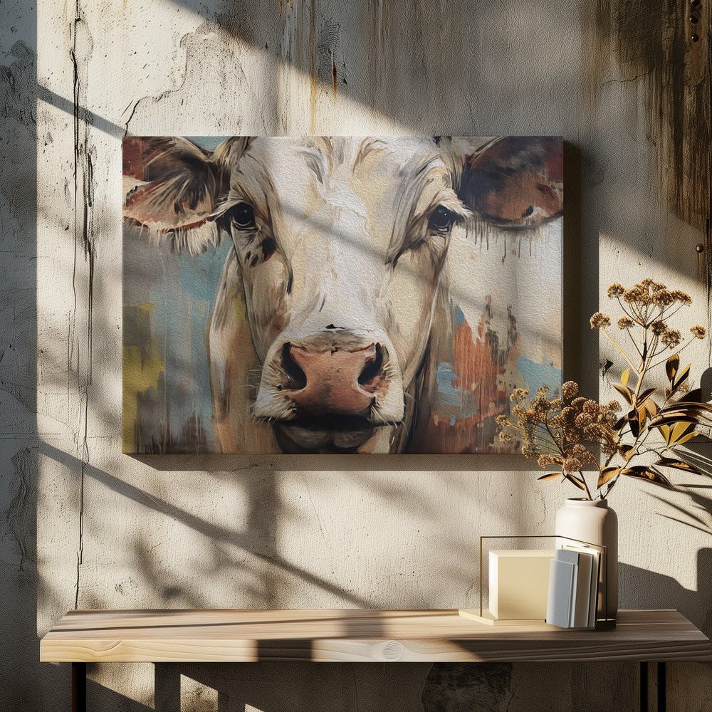 wall-art-print-canvas-poster-framed-Cow No 1 , By Andreas Magnusson-7