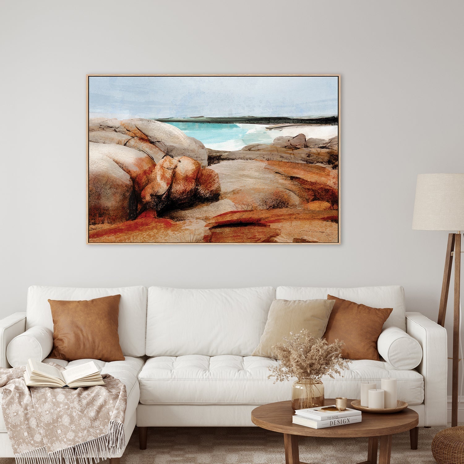 wall-art-print-canvas-poster-framed-Cozy Corner Beach , By Dear Musketeer Studio-7