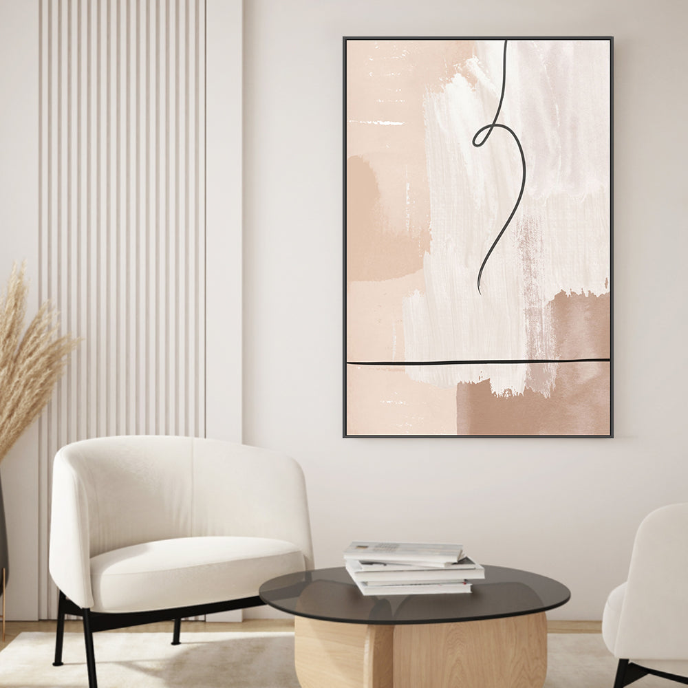 wall-art-print-canvas-poster-framed-Creamy, Style A , By Sally Ann Moss-GIOIA-WALL-ART