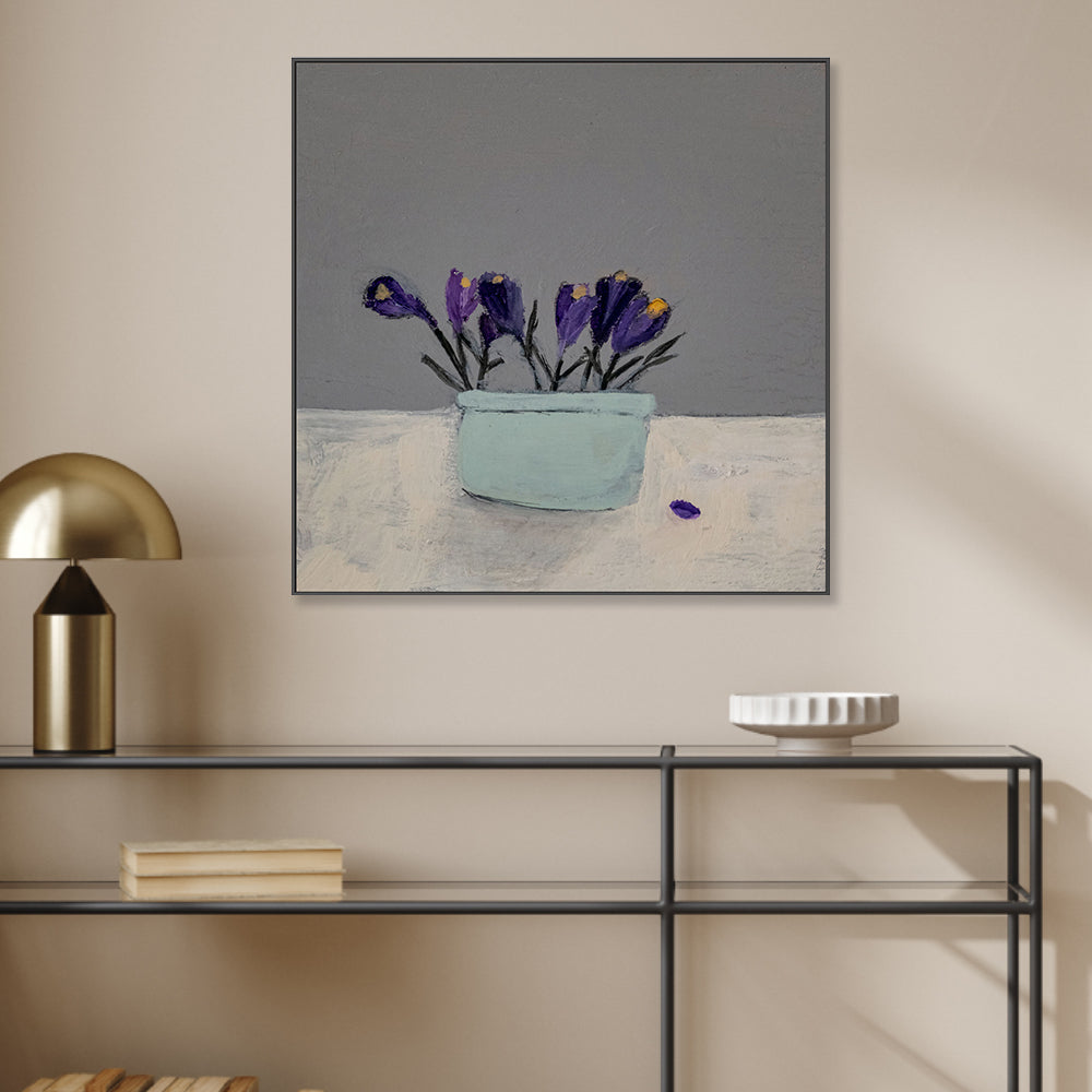 wall-art-print-canvas-poster-framed-Crocus , By Louise O'hara-2