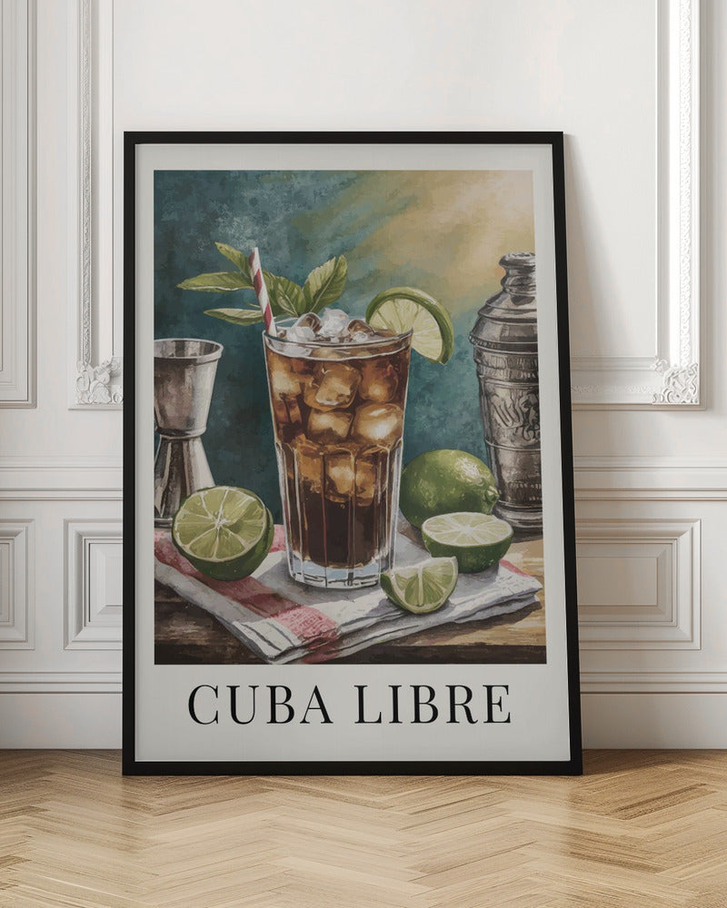 wall-art-print-canvas-poster-framed-Cuba Libre , By Andreas Magnusson-3