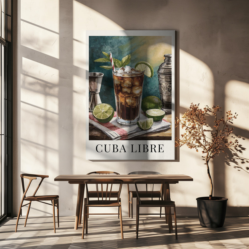 wall-art-print-canvas-poster-framed-Cuba Libre , By Andreas Magnusson-4