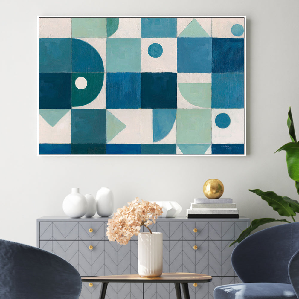 wall-art-print-canvas-poster-framed-Cubic Harmony , By Wild Apple-2