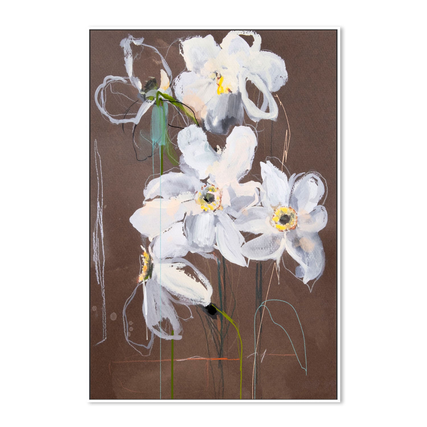 wall-art-print-canvas-poster-framed-Daffodil , By Leigh Viner-5