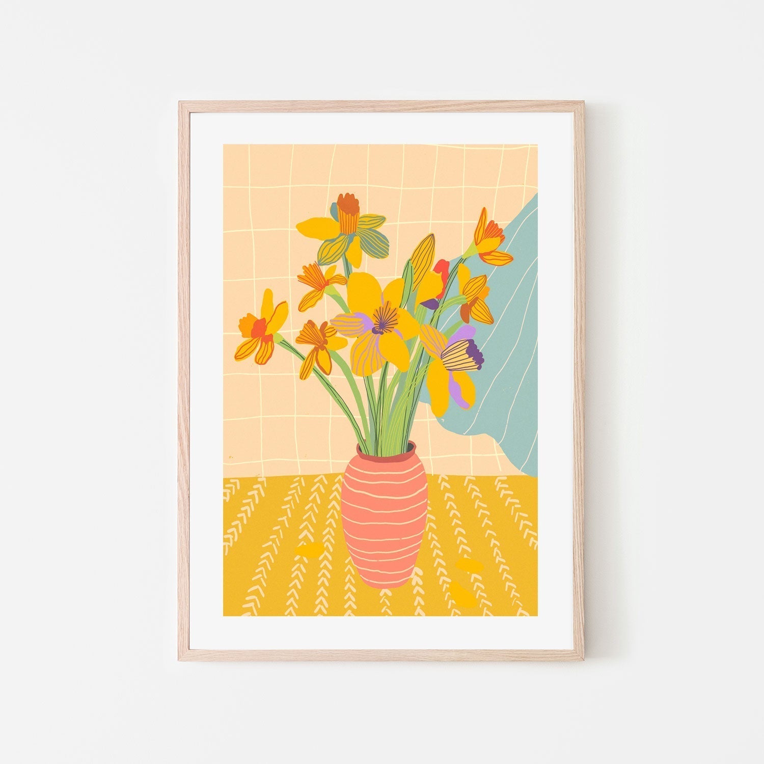 wall-art-print-canvas-poster-framed-Daffodils , By Gigi Rosado-GIOIA-WALL-ART