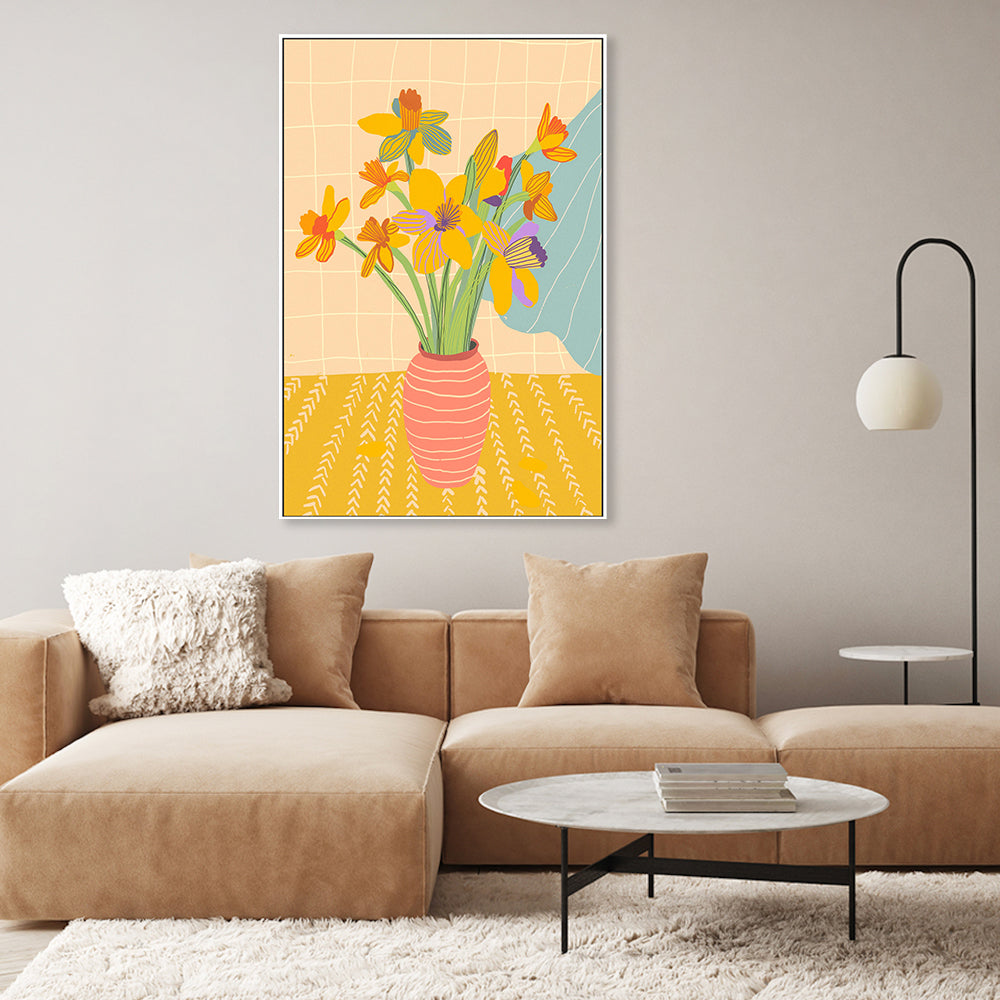 wall-art-print-canvas-poster-framed-Daffodils , By Gigi Rosado-GIOIA-WALL-ART