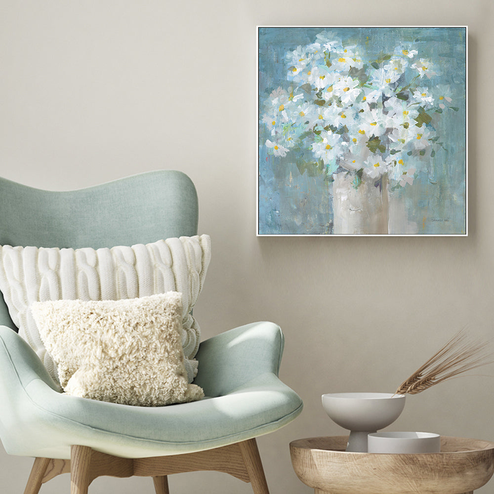 wall-art-print-canvas-poster-framed-Daisies All Day-by-Danhui Nai-Gioia Wall Art