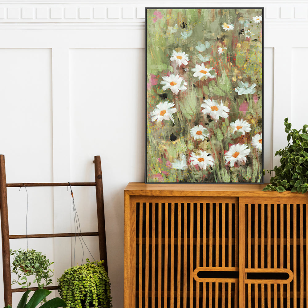 wall-art-print-canvas-poster-framed-Daisy Field, Style A , By Nina Blue-7