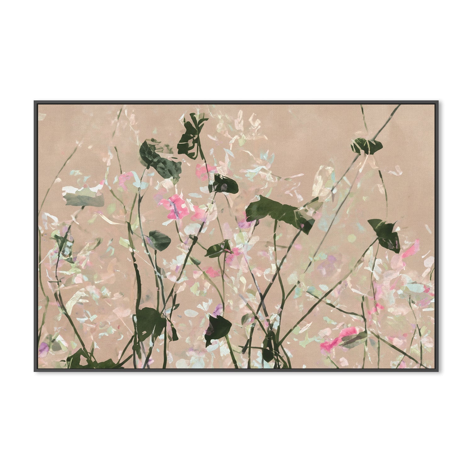 wall-art-print-canvas-poster-framed-Dancing Garden , By Dear Musketeer Studio-3