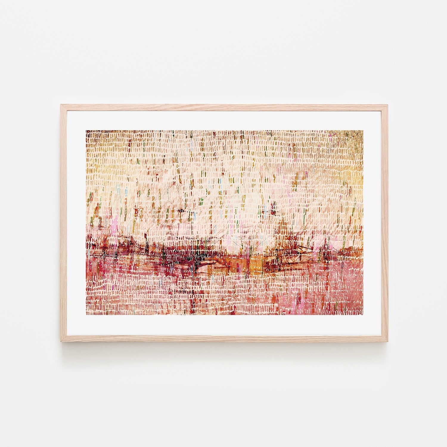 wall-art-print-canvas-poster-framed-Dancing Rain Pink , By Dear Musketeer Studio-6