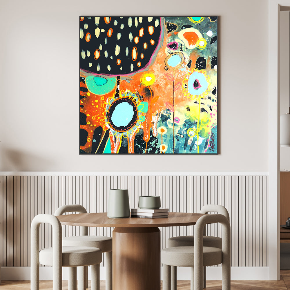 wall-art-print-canvas-poster-framed-Dans La Fôret , By Sylvie Demers-2