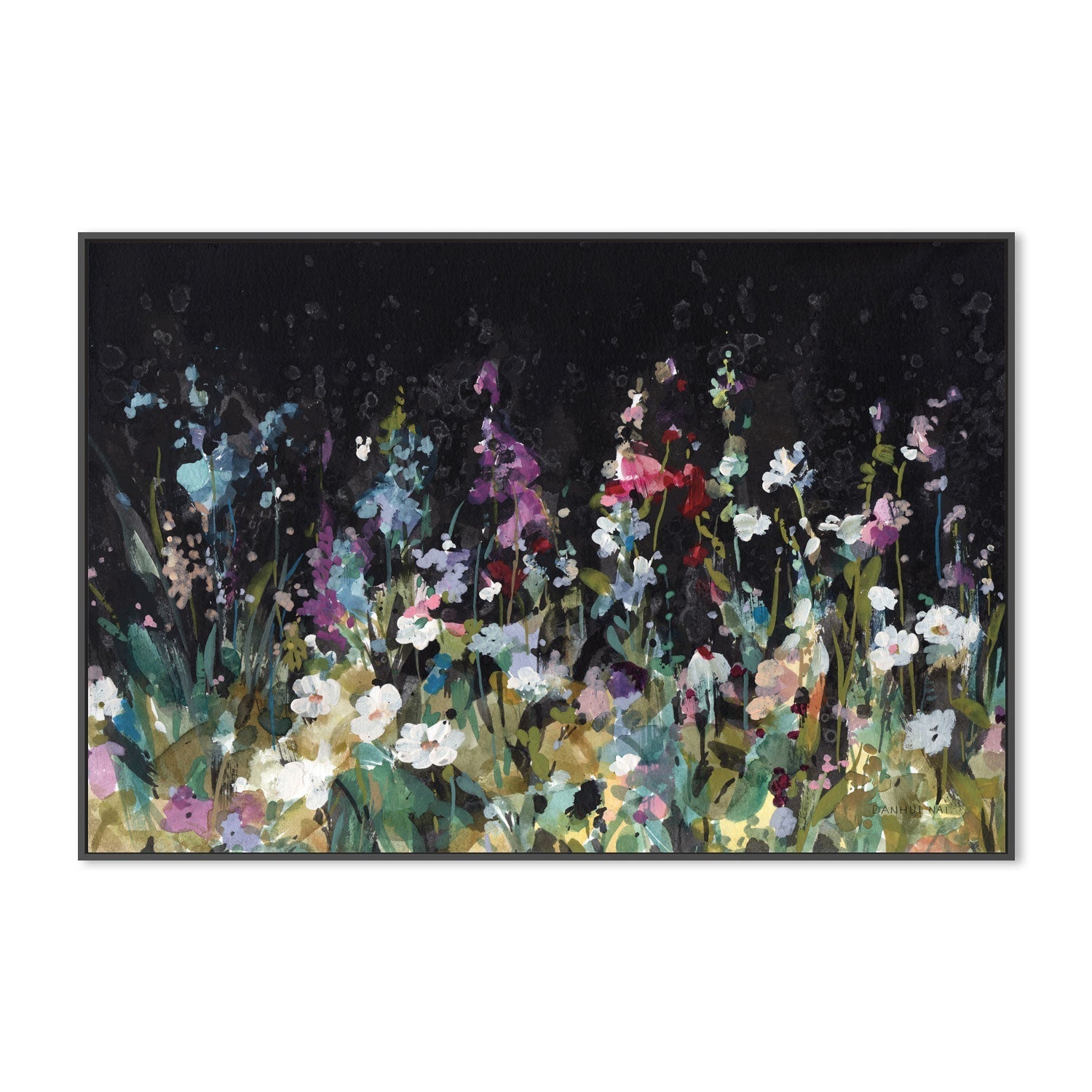 wall-art-print-canvas-poster-framed-Dark Garden , By Danhui Nai-3