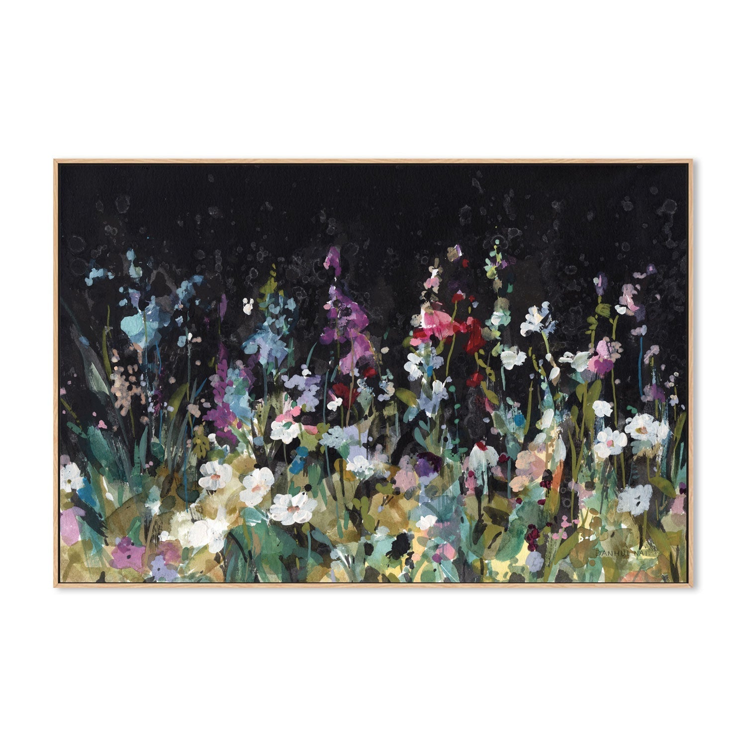 wall-art-print-canvas-poster-framed-Dark Garden , By Danhui Nai-4