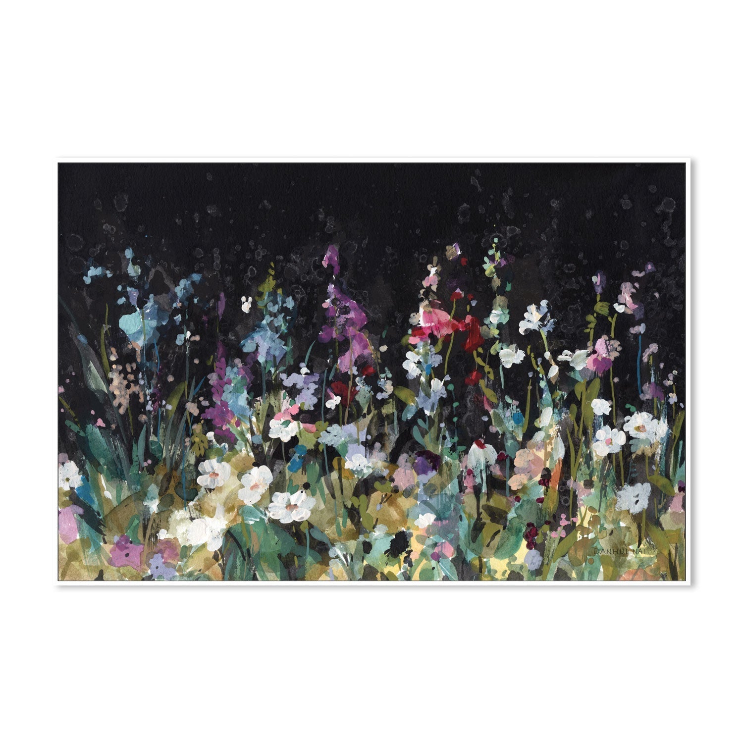 wall-art-print-canvas-poster-framed-Dark Garden , By Danhui Nai-5