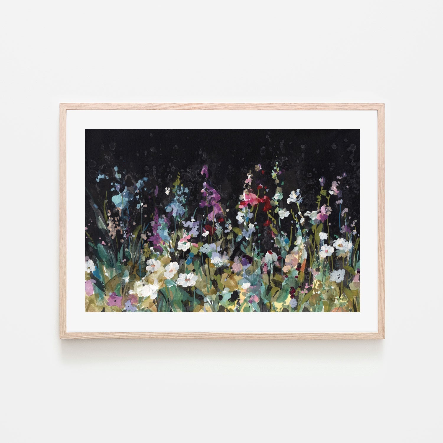 wall-art-print-canvas-poster-framed-Dark Garden , By Danhui Nai-6